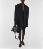 Balenciaga - Logo waistband fishnet tights
