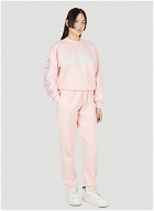 Column Track Pants in Pink