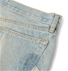 Reese Cooper® - Distressed Patchwork Denim Jeans - Blue