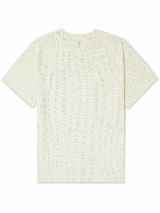 Photo: Outdoor Voices - Logo-Appliquéd ThinkFast T-Shirt - White