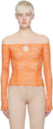 Poster Girl Orange Marcie Long Sleeve T-Shirt