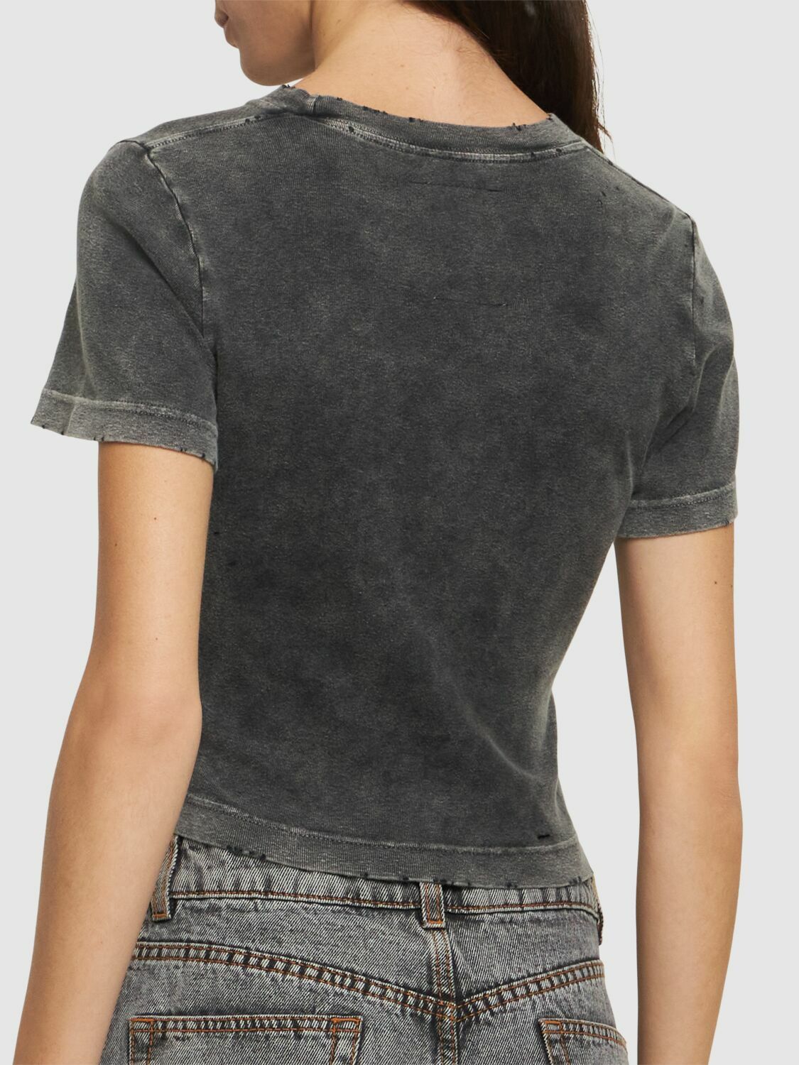 新品 メゾンミハラヤスヒロ Bleached Mini T-shirt