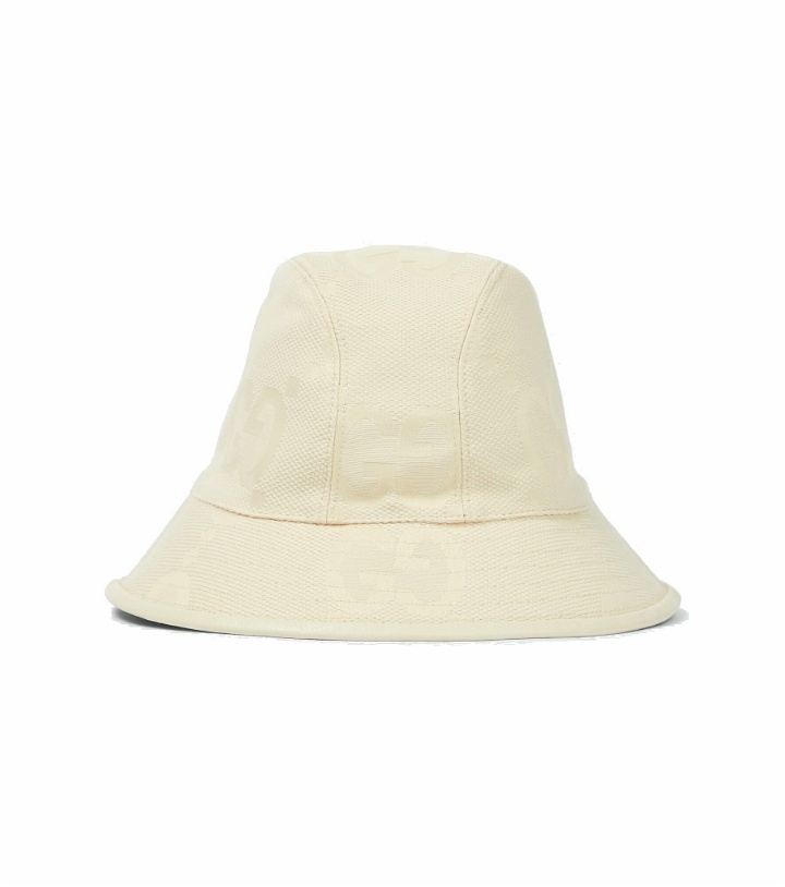 Photo: Gucci - Maxi GG canvas bucket hat