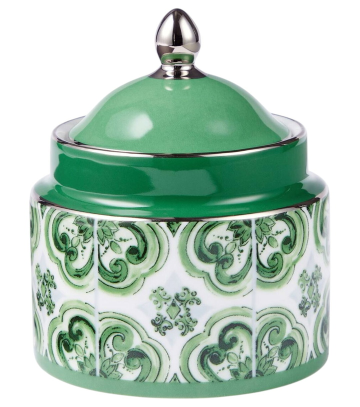 Photo: Dolce&Gabbana Casa Majolica porcelain sugar bowl
