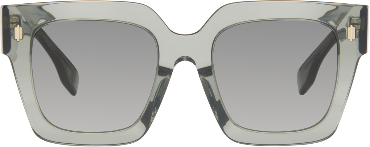 FENDI Roma FF Logi 52mm Gradient Rectangle Sunglasses Fendi Roma 52MM Square Sunglasses | Saks Fifth Avenue main image 3