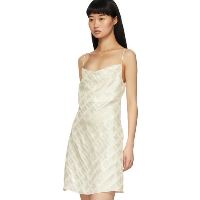 Kirin White Iridescent Sleep Dress
