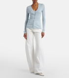 Gabriela Hearst Aiste cashmere, silk, and hemp cardigan