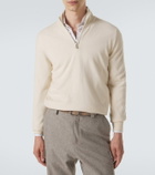 Brunello Cucinelli Cashmere half-zip sweater