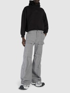 BALENCIAGA Flared Cotton Cargo Pants