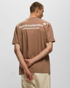 New Amsterdam Logo Tee Brown - Mens - Shortsleeves