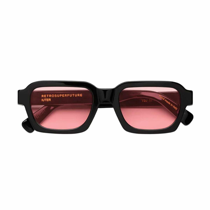 Photo: Retrosuperfuture Caro Fantome Black Bordeaux Sunglasses