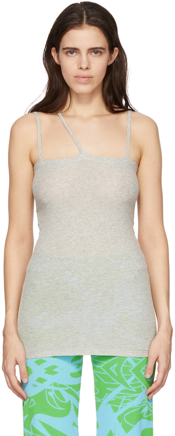 トップス Nida Tank Grey Melange Nida Tank | Grey Melange – Black Box Boutique