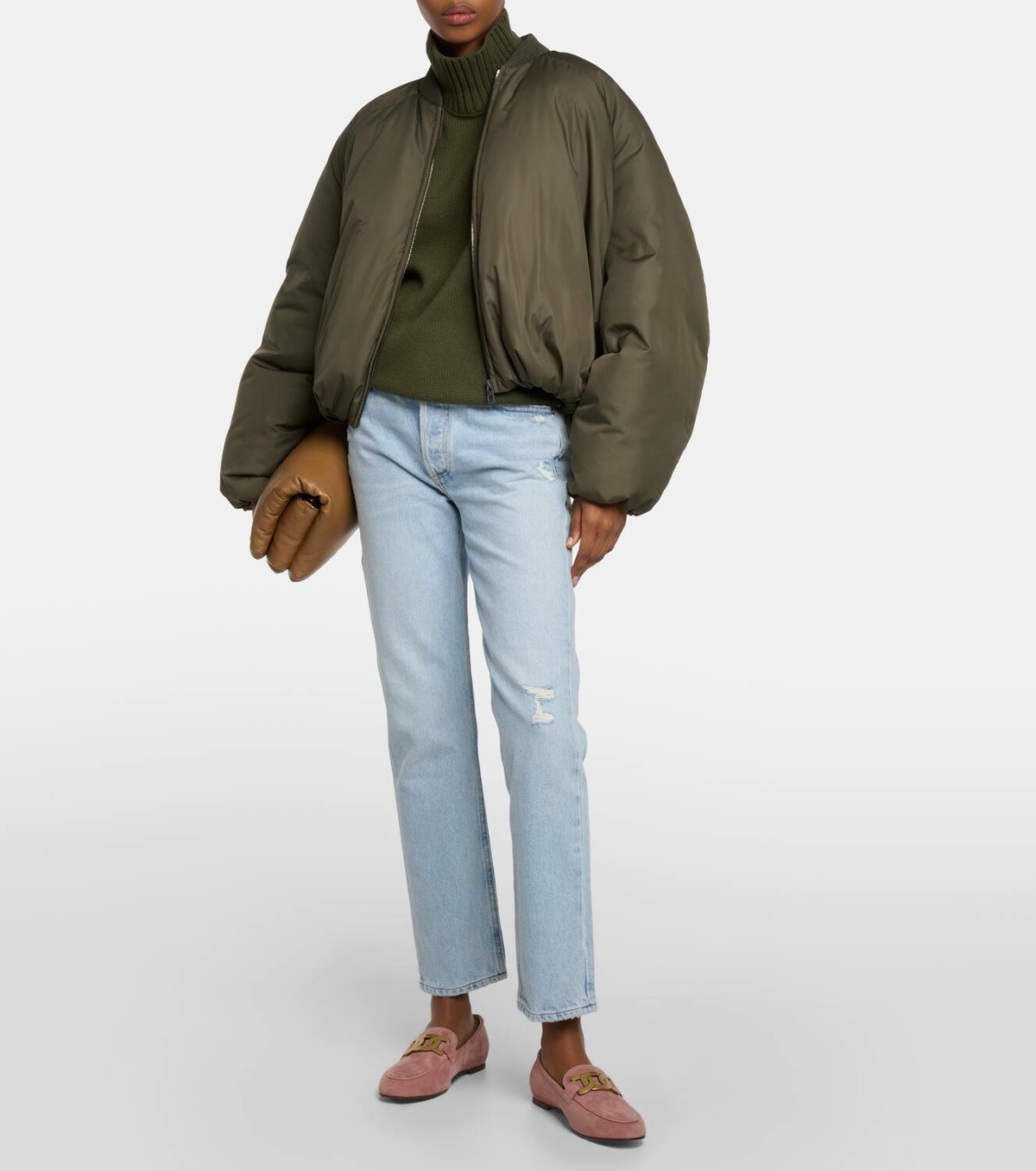 Tod's Kate suede loafers