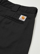 Carhartt WIP - Master Straight-Leg Canvas Shorts - Black