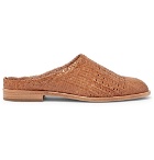 Hender Scheme - Woven Leather Loafers - Tan
