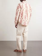 A Kind Of Guise - Alvaro Printed Cotton-Blend Canvas Jacket - Pink