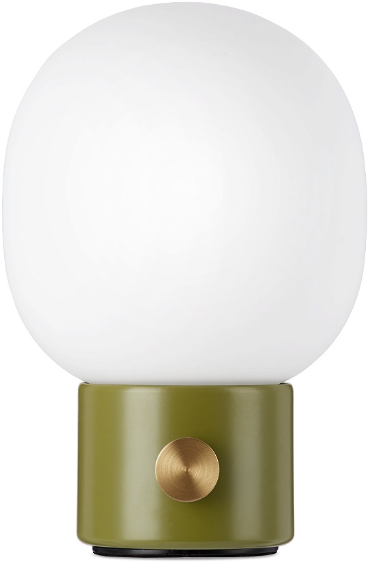 Photo: MENU White & Green Portable JWDA Table Lamp