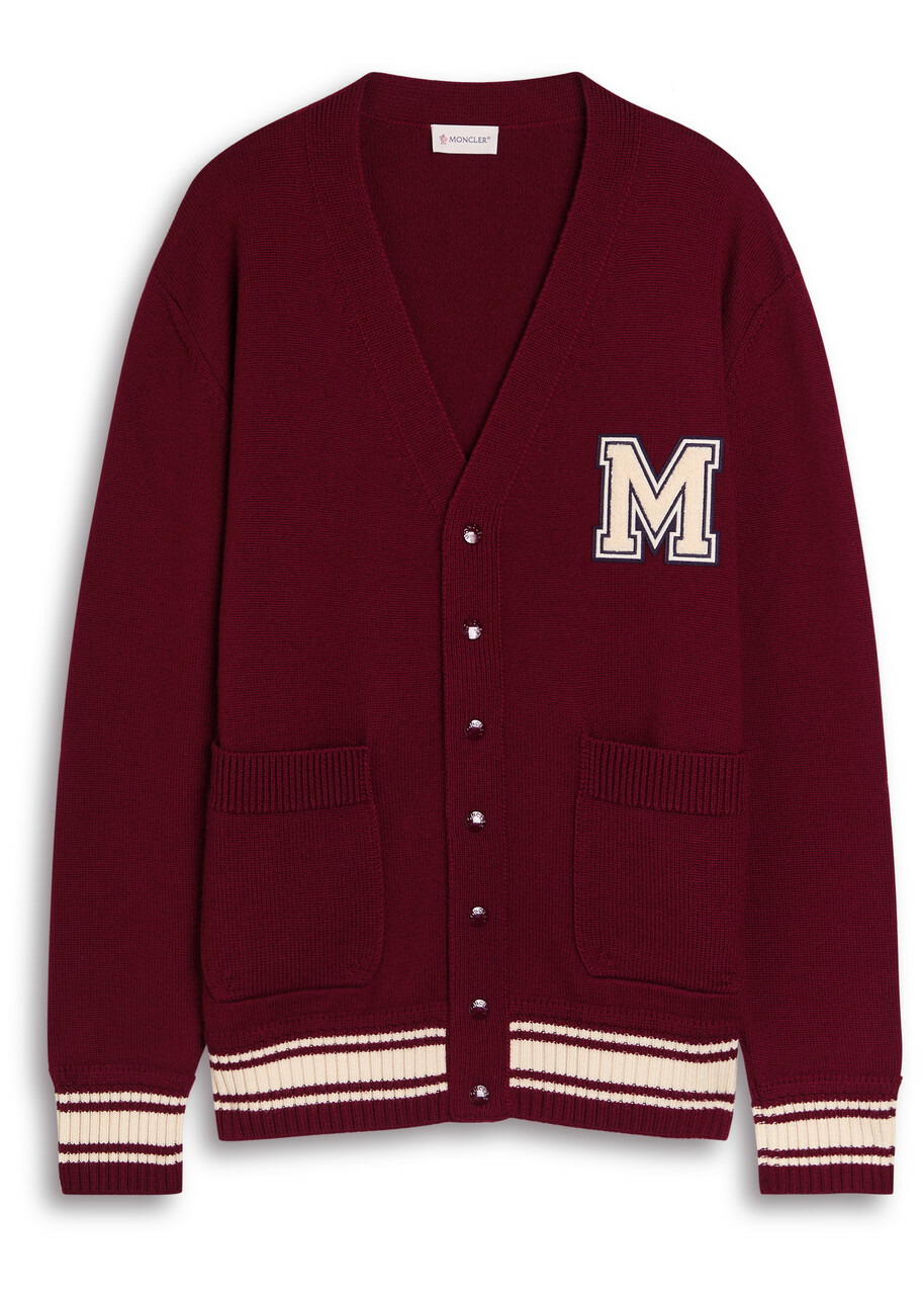 ★極美品★　MONCLER　CARDIGAN TRICOT　フリル　ブルゾン MONCLER - Cardigan With Logo Moncler