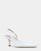 Steve Madden Devour Heels in White Patent