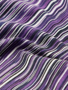 Missoni - Space-Dyed Cotton-Jersey T-Shirt - Purple