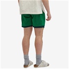 s.k manor hill Men's Reversible Mesh Ball Shorts in Kelly Green/Forest Green