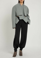 A.W.A.K.E Mode Cut-out Woven Jacket Grey