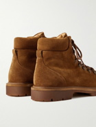 Officine Creative - Boss Suede Boots - Brown