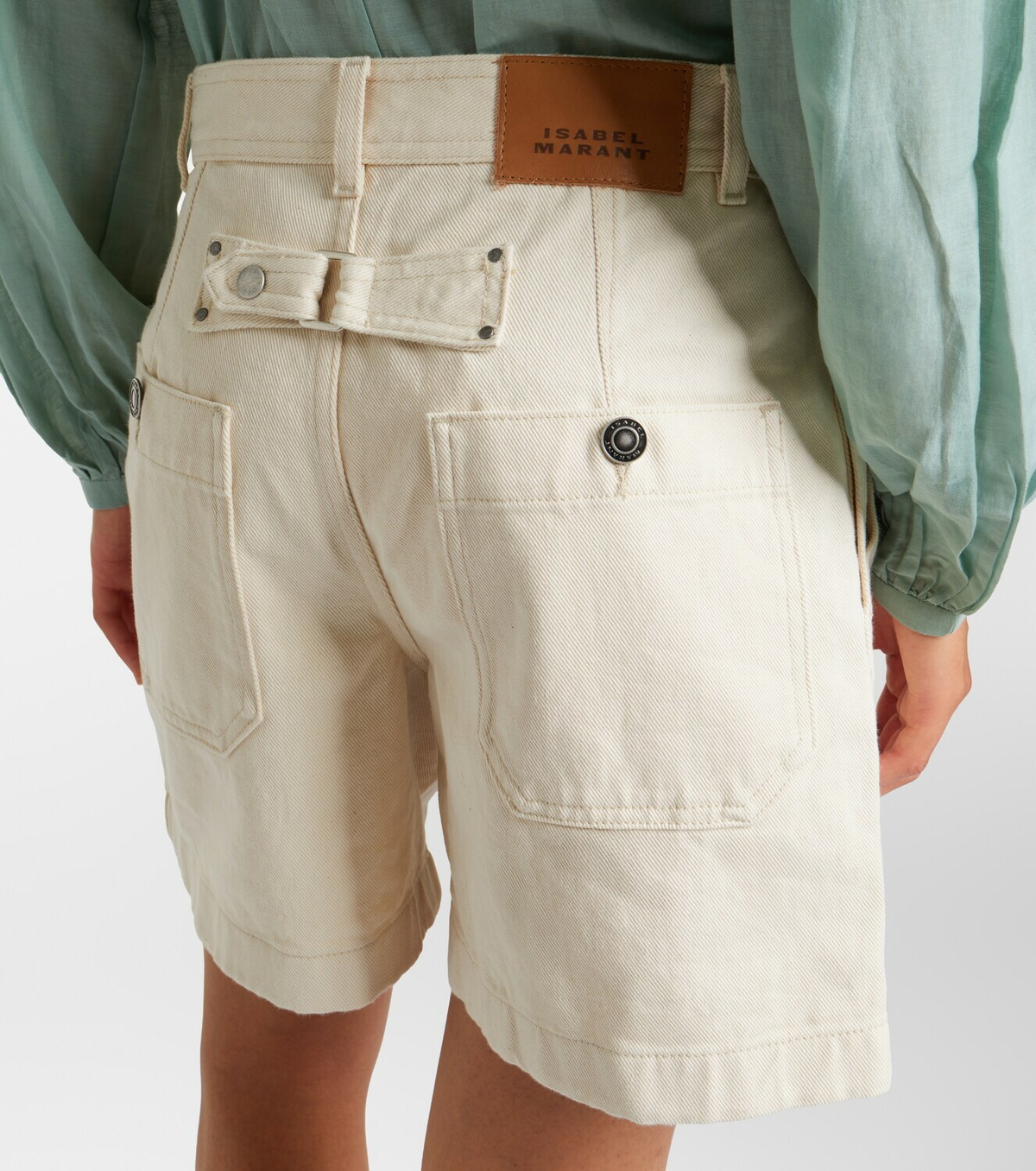 Marant Etoile Eveja cotton shorts