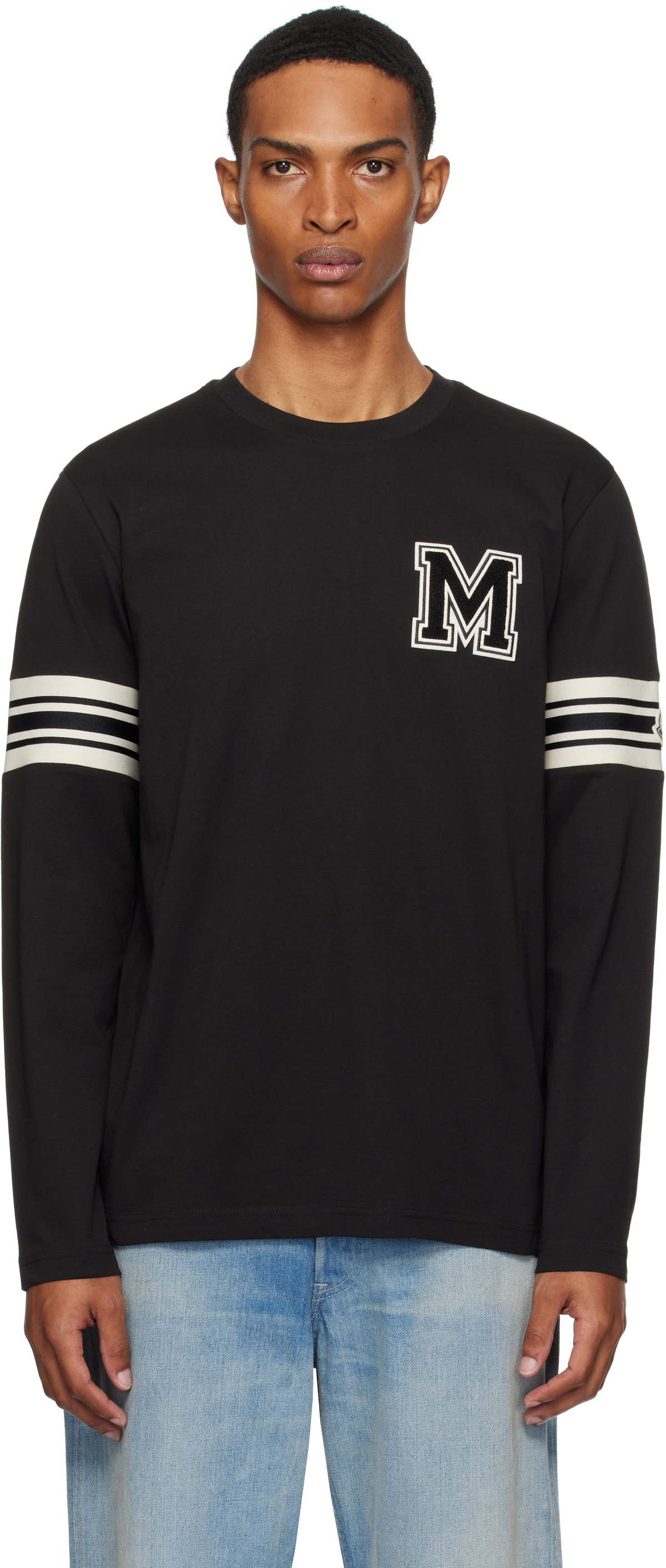 【関税込み】Moncler ネイビー Archivio Creativo Tシャツ Moncler Navy Archivio Creativo T-shirt Moncler
