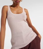 Gabriela Hearst Ribbed-knit cashmere and silk tank top