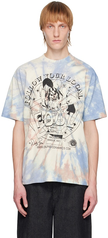 Photo: Online Ceramics Off-White 'Follow Your Local Fool' T-Shirt