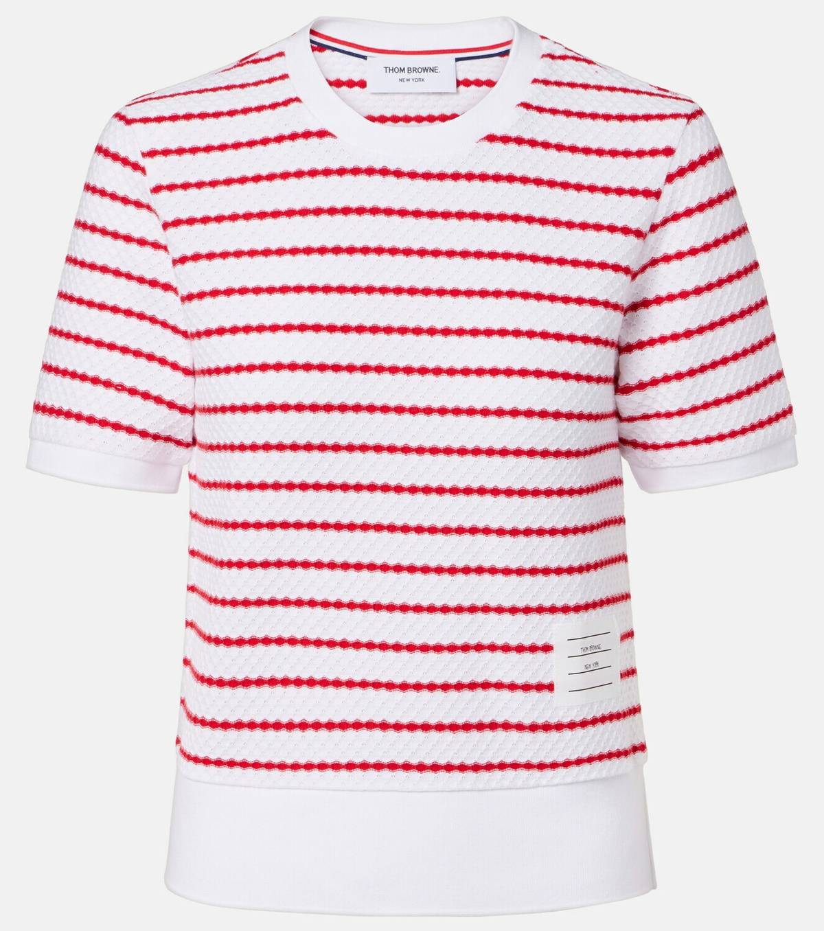 Thom Browne Striped cotton top