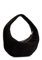 Khaite Olivia Mini Suede Hobo top Handle bag - Black - One Size