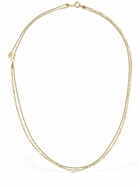 MARIA BLACK - Cantare Double Chain Necklace W/ Pearl