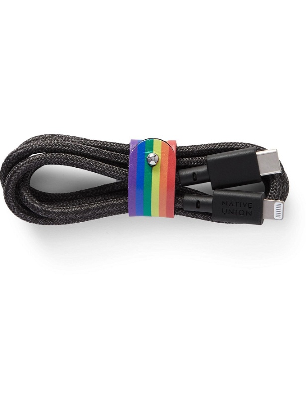 Photo: NATIVE UNION - Pride Belt Lightning Cable