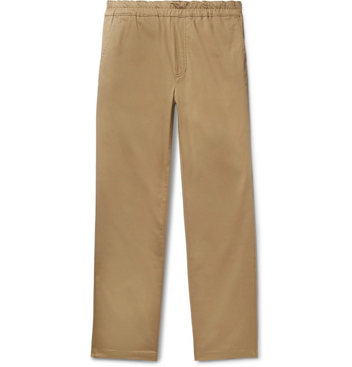 Photo: Acne Studios - Paco Stretch-Cotton Drawstring Trousers - Beige
