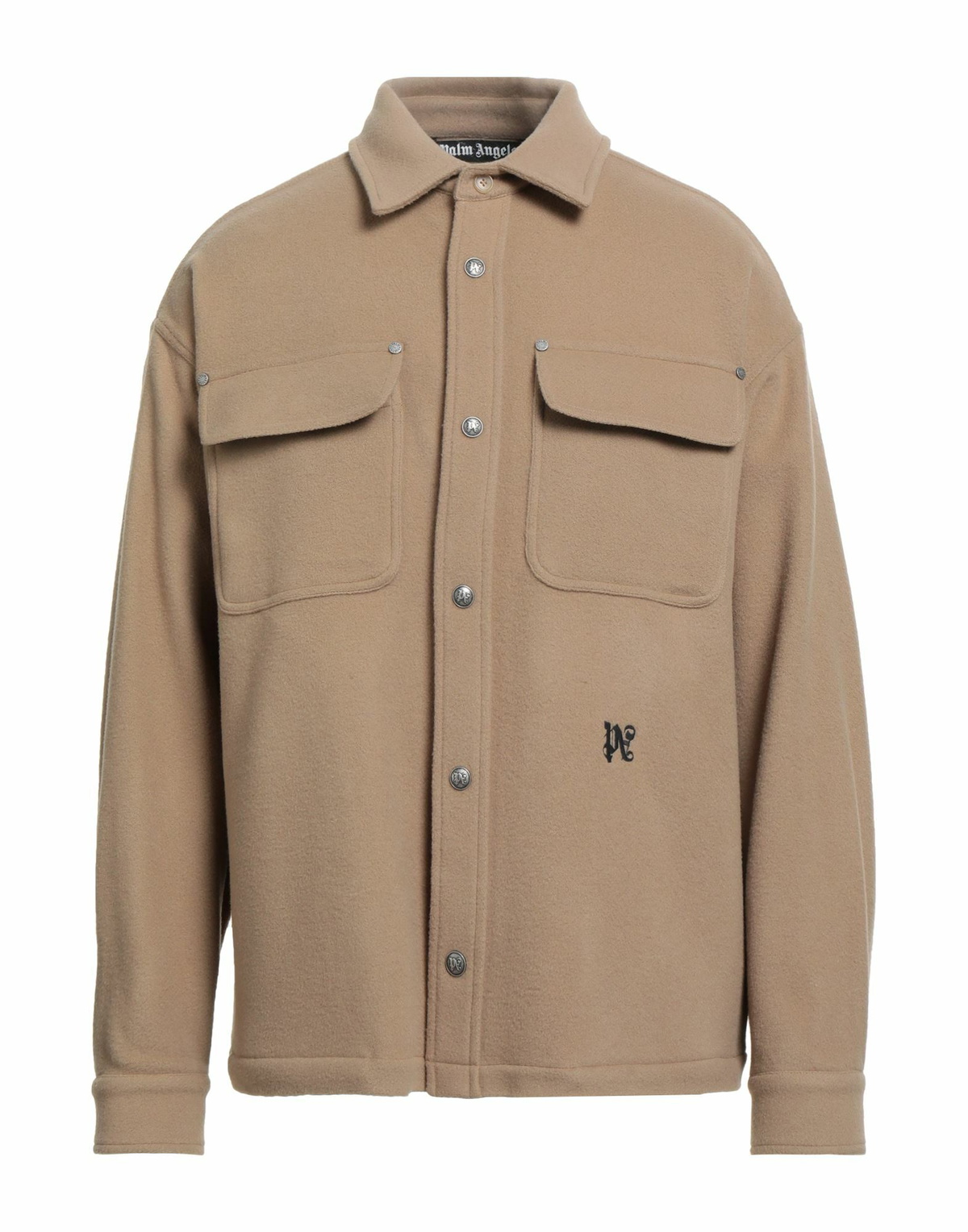 Palm Angels Mens Jacket Sand