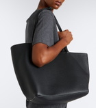 The Row Park Tote Three leather shopper