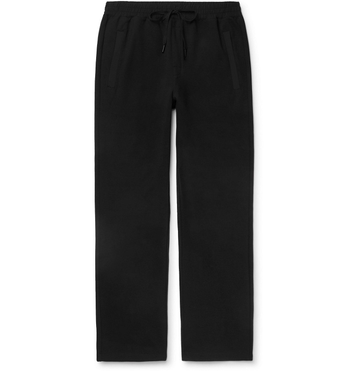Photo: Calvin Klein Underwear - Shell-Trimmed Cotton-Jersey Sweatpants - Black