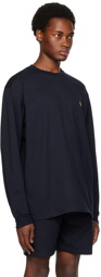 Carhartt Work In Progress Navy Chase Long Sleeve T-Shirt