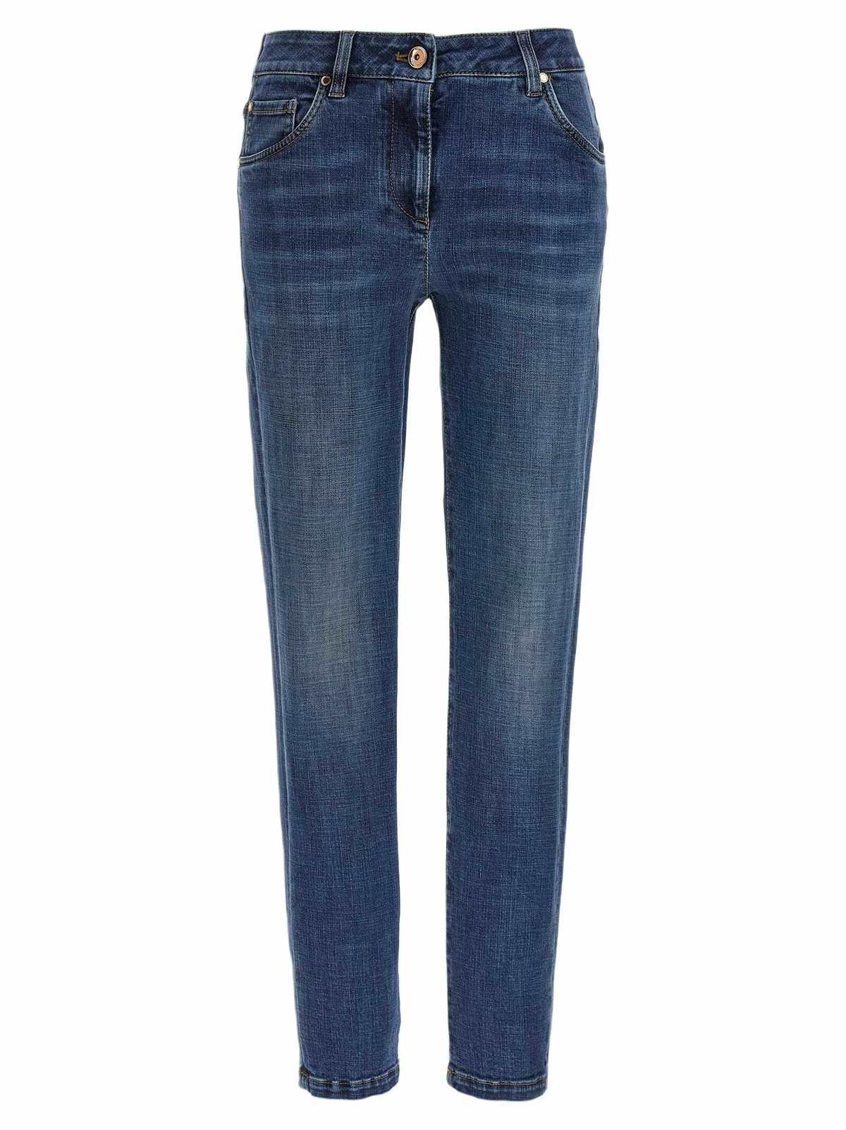 デニム・ジーパン BRUNELLO CUCINELLI Woman Jeans Blue MA095P4008 C9039 Brunello Cucinelli Jeans Blue Womens Brunello Cucinelli
