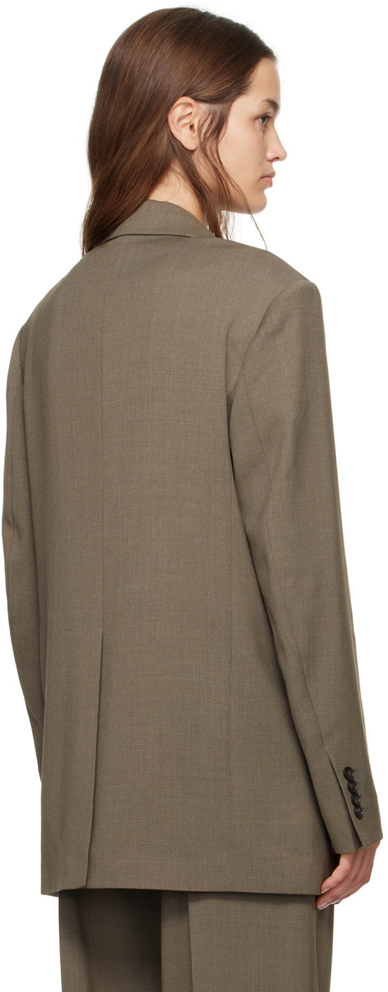 Filippa K Taupe Davina Wool Blazer