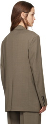 Filippa K Taupe Davina Wool Blazer