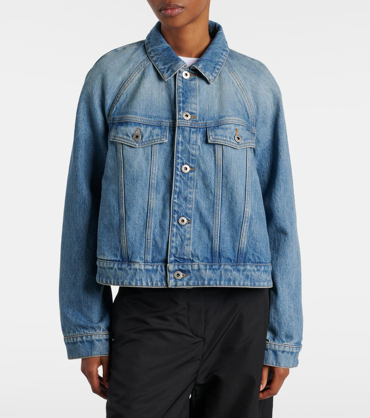 Loewe Cropped denim jacket
