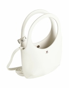 Courrèges Womens Handbag in Off white