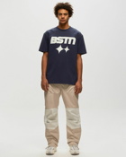 Bstn Brand Uv Reactive Heavyweight Tee Blue - Mens - Shortsleeves