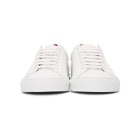 Givenchy White and Red Urban Knots Sneakers