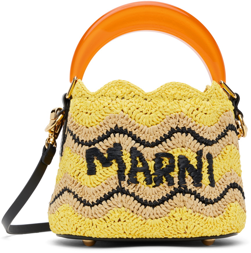 Marni best sale yellow bag