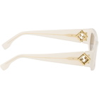 Fendi Off-White FF Diamonds Sunglasses