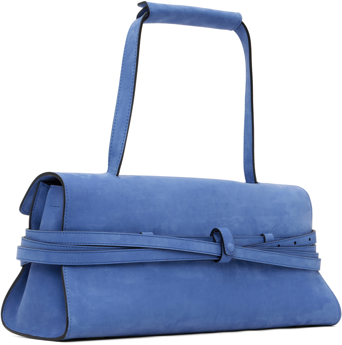 Moschino Blue 'Tie Me' Shoulder Bag